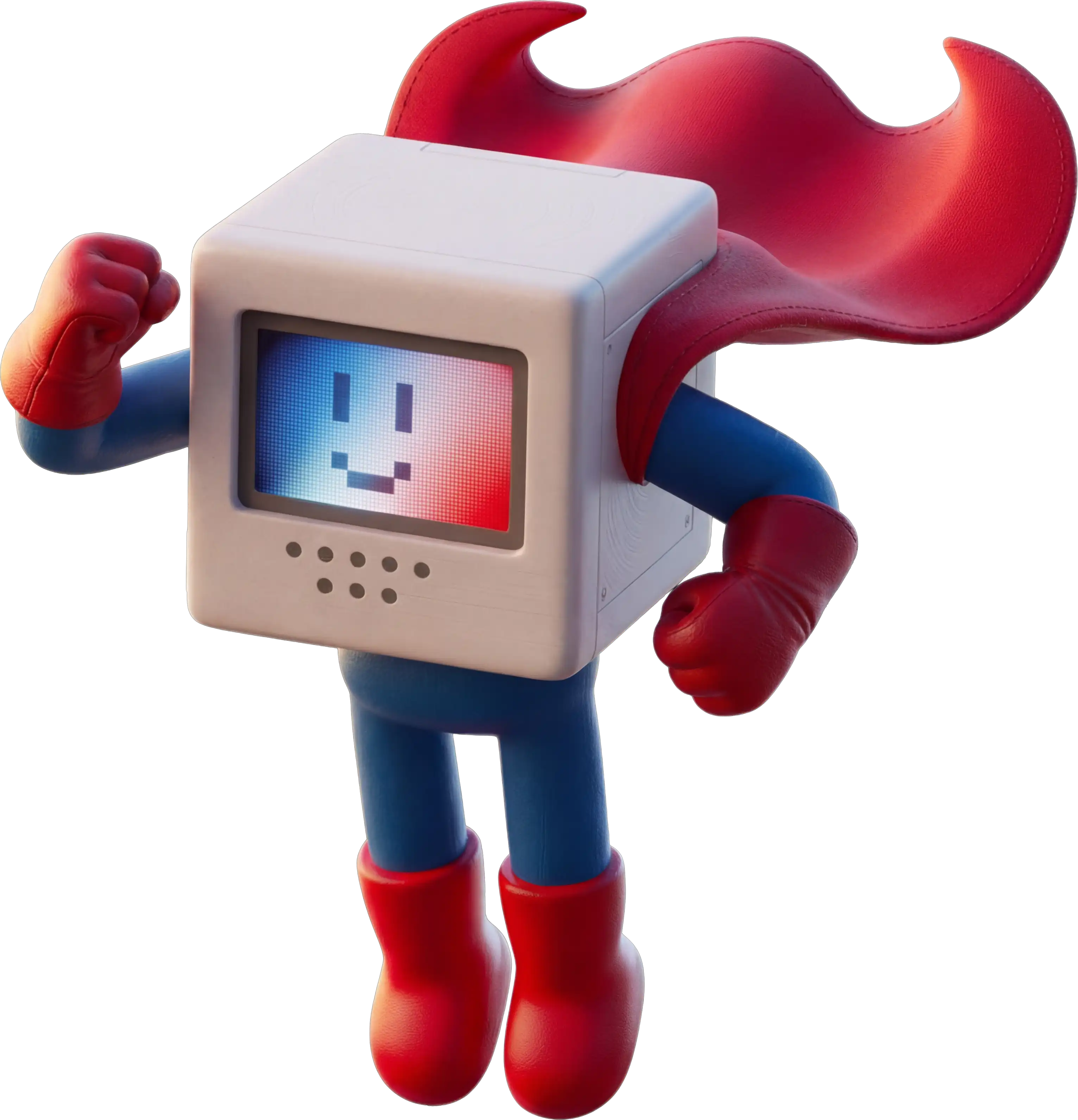 SuperQube AI Mascot